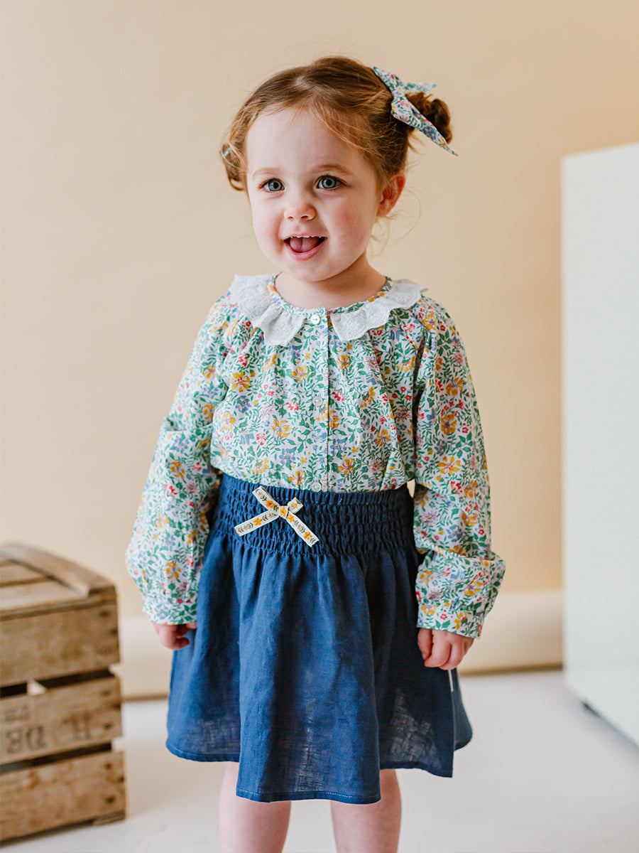 Falmouth Blouse, Cotswolds Vines – Happyology