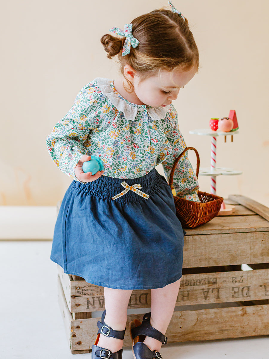 Falmouth Blouse, Cotswolds Vines – view 4