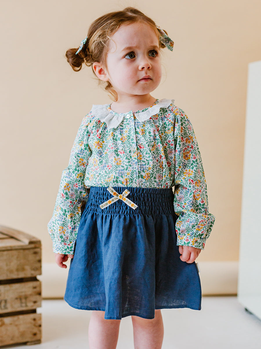 Falmouth Blouse, Cotswolds Vines – view 6