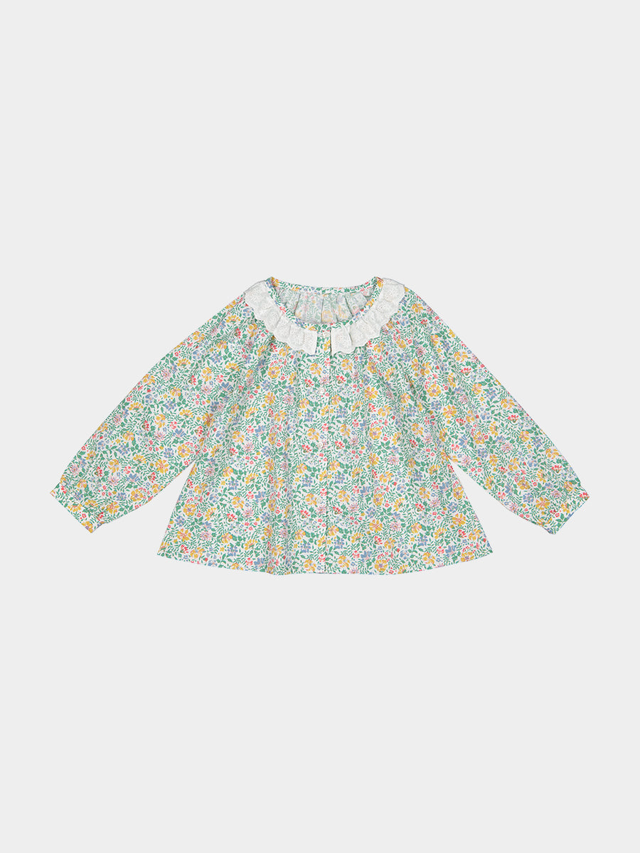 Falmouth Blouse, Cotswolds Vines – view 2