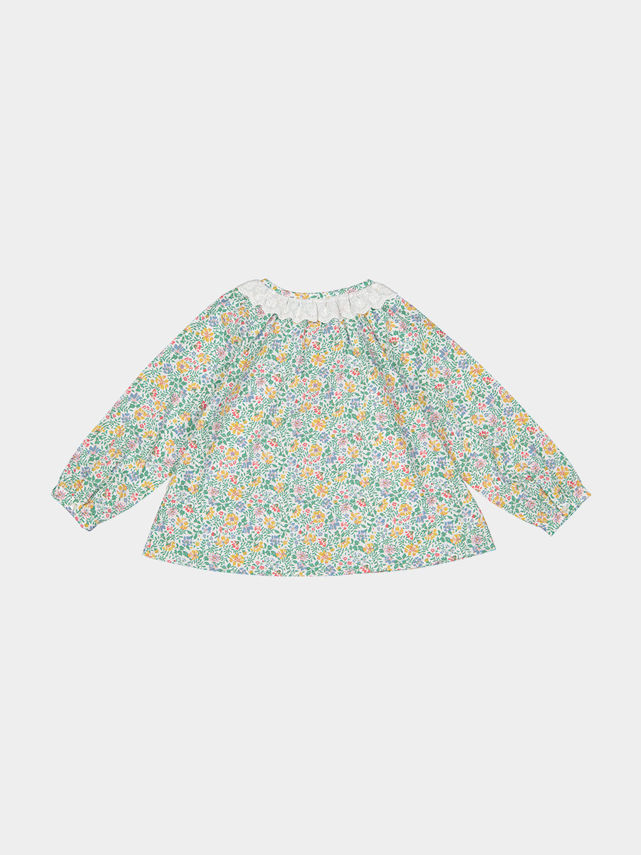 Falmouth Blouse, Cotswolds Vines – view 7