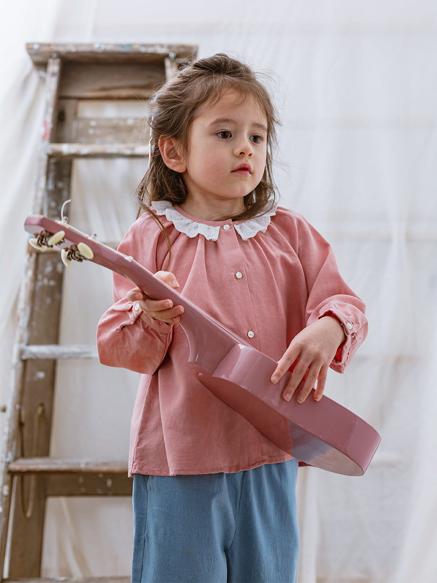Falmouth Blouse, Baby Rose – view 3