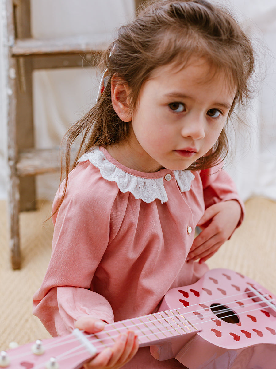 Falmouth Blouse, Baby Rose – view 6