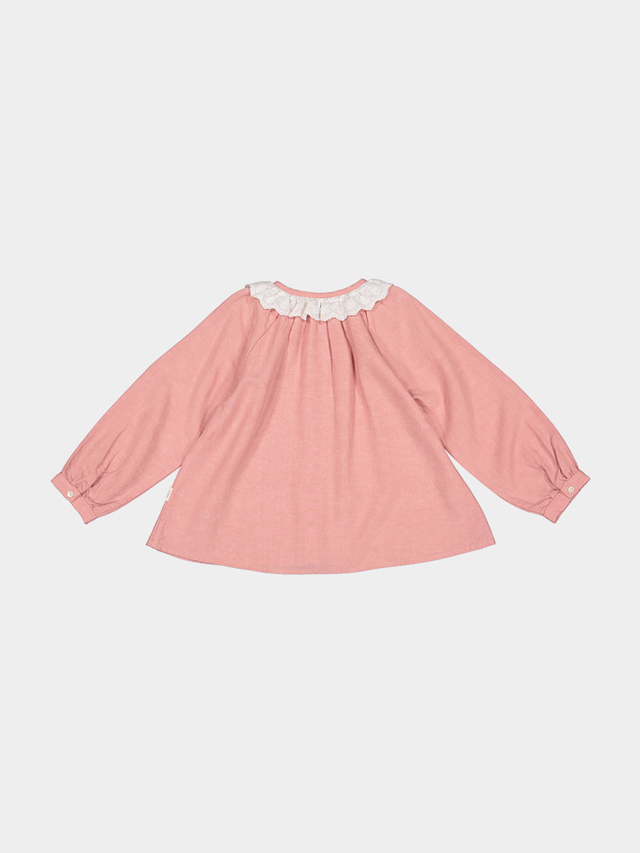 Falmouth Blouse, Baby Rose – view 7