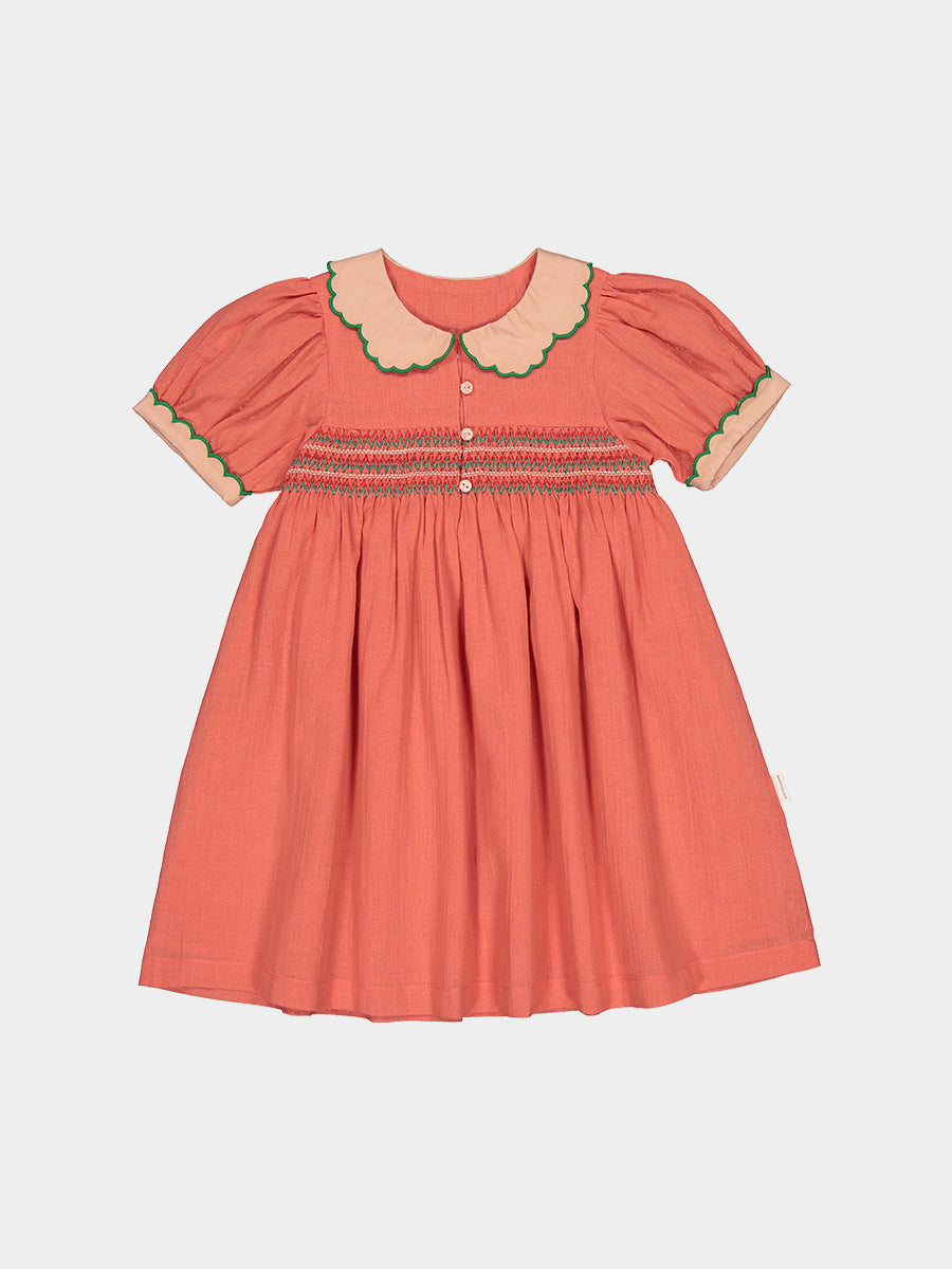 St Ives Dress, Butter Orange – view 2