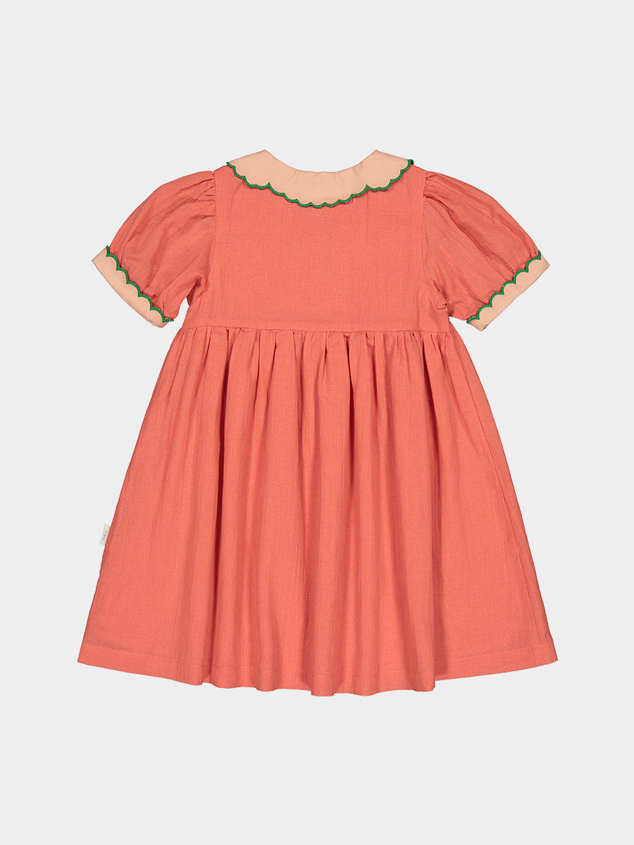 St Ives Dress, Butter Orange – view 7