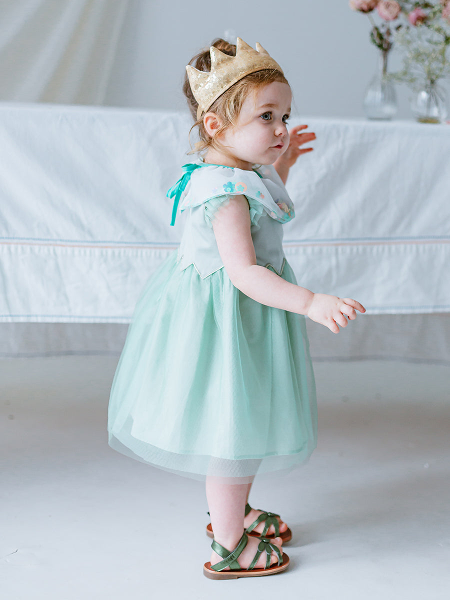 Tresco Dress, Tender Green – view 3