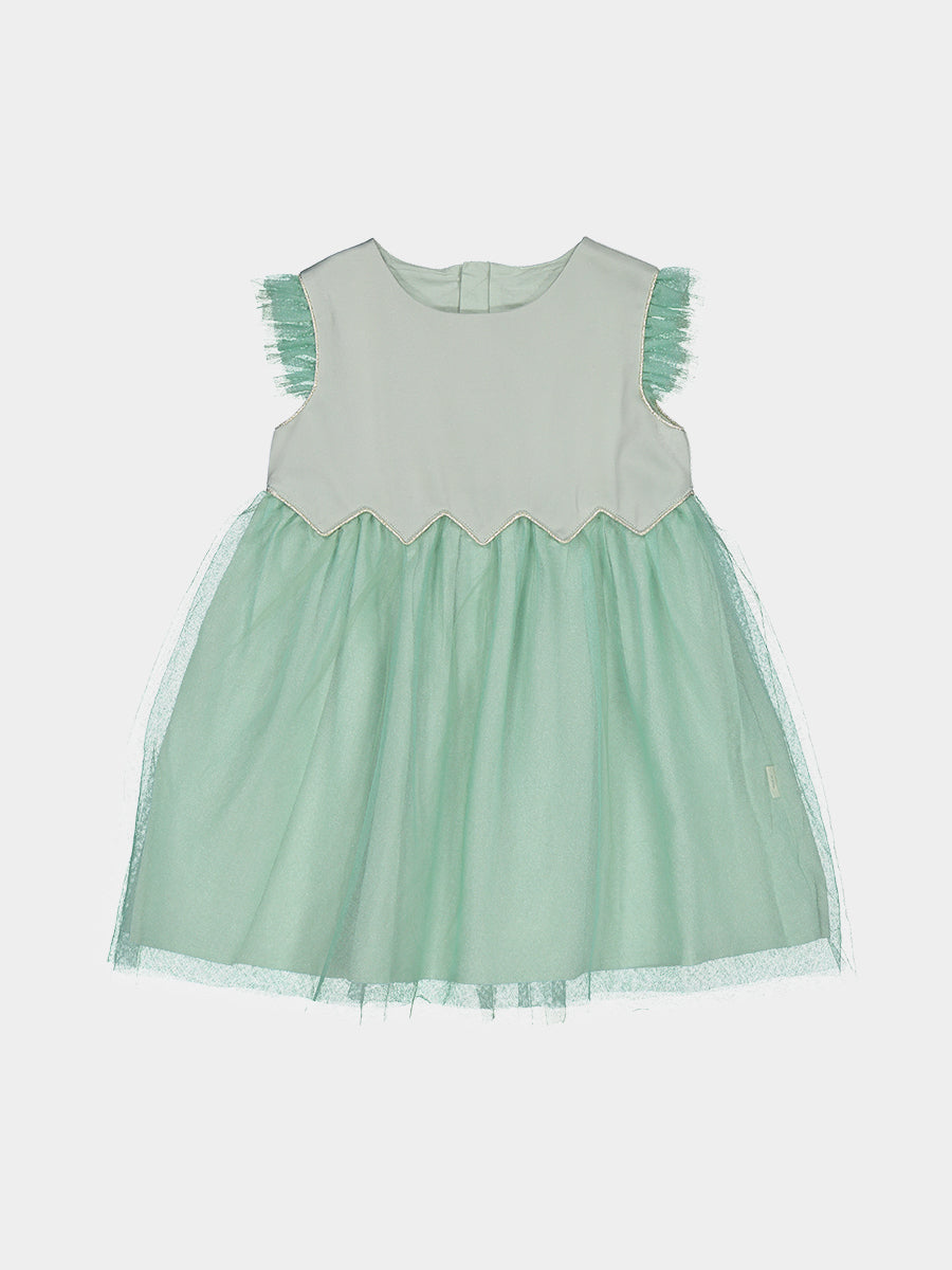 Tresco Dress, Tender Green – view 2