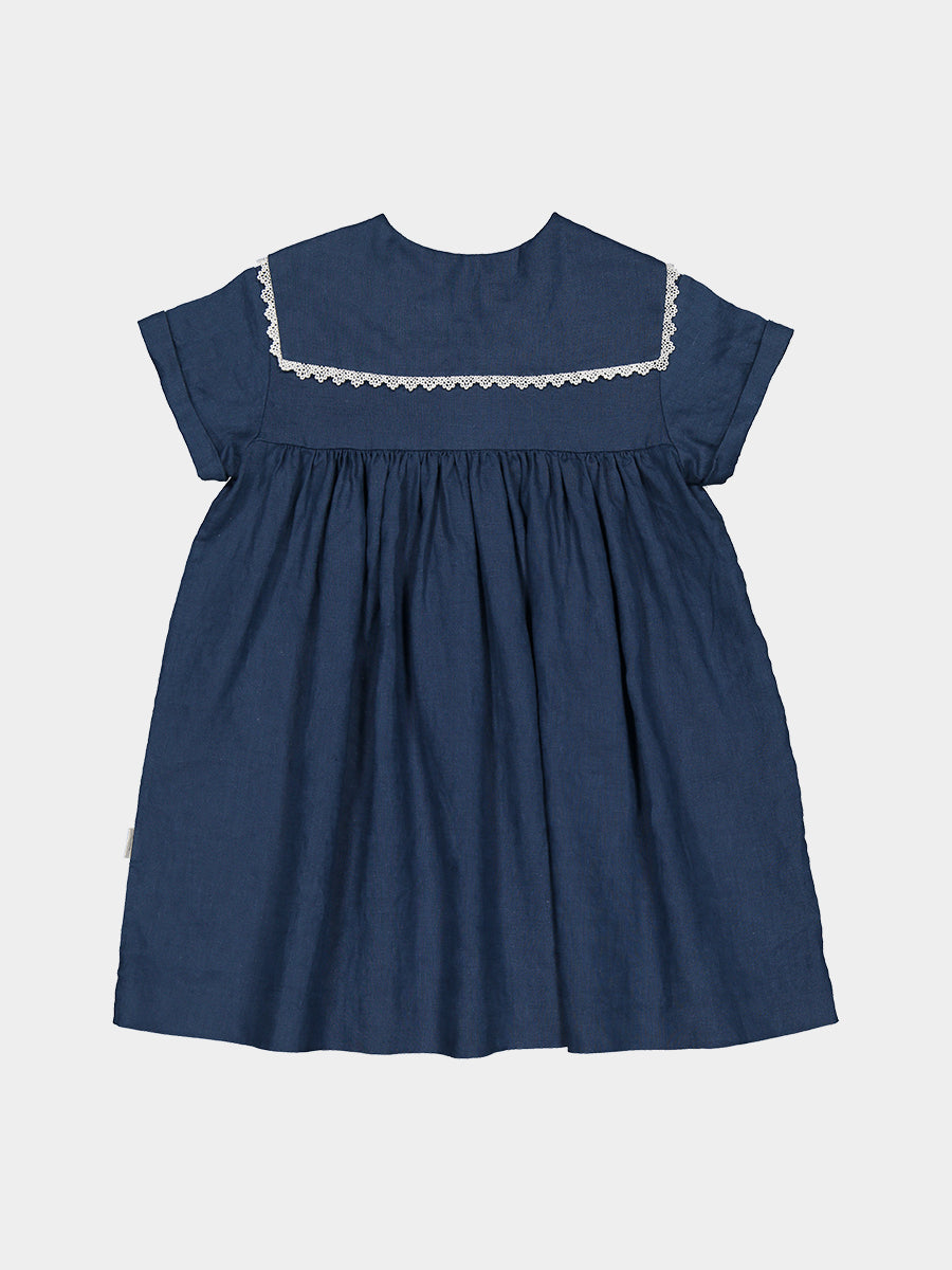 Cavendish Dress, Night Blue – view 6