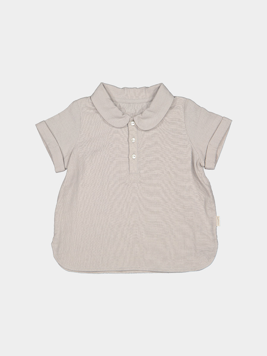 Willests Cotton Guaze Shirt,Warm Grey – view 2