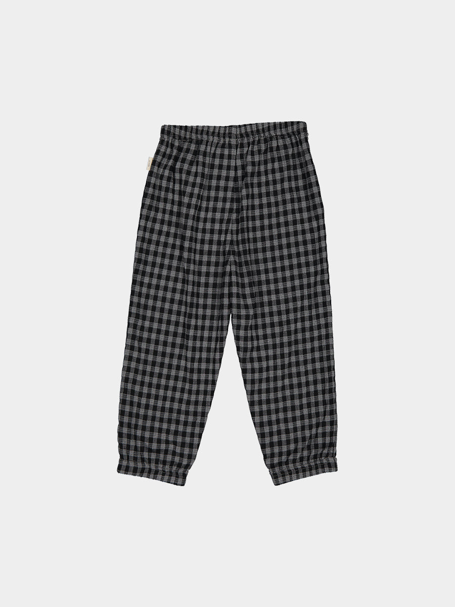 Hempden Trousers,Charcoal Grey Check – view 7