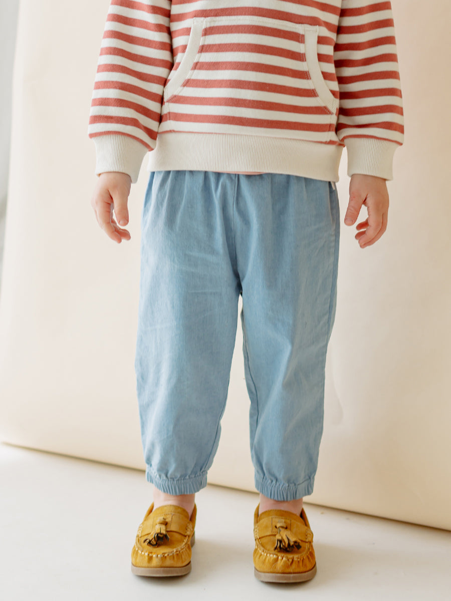 Hempden Trousers, Light Denim – view 6