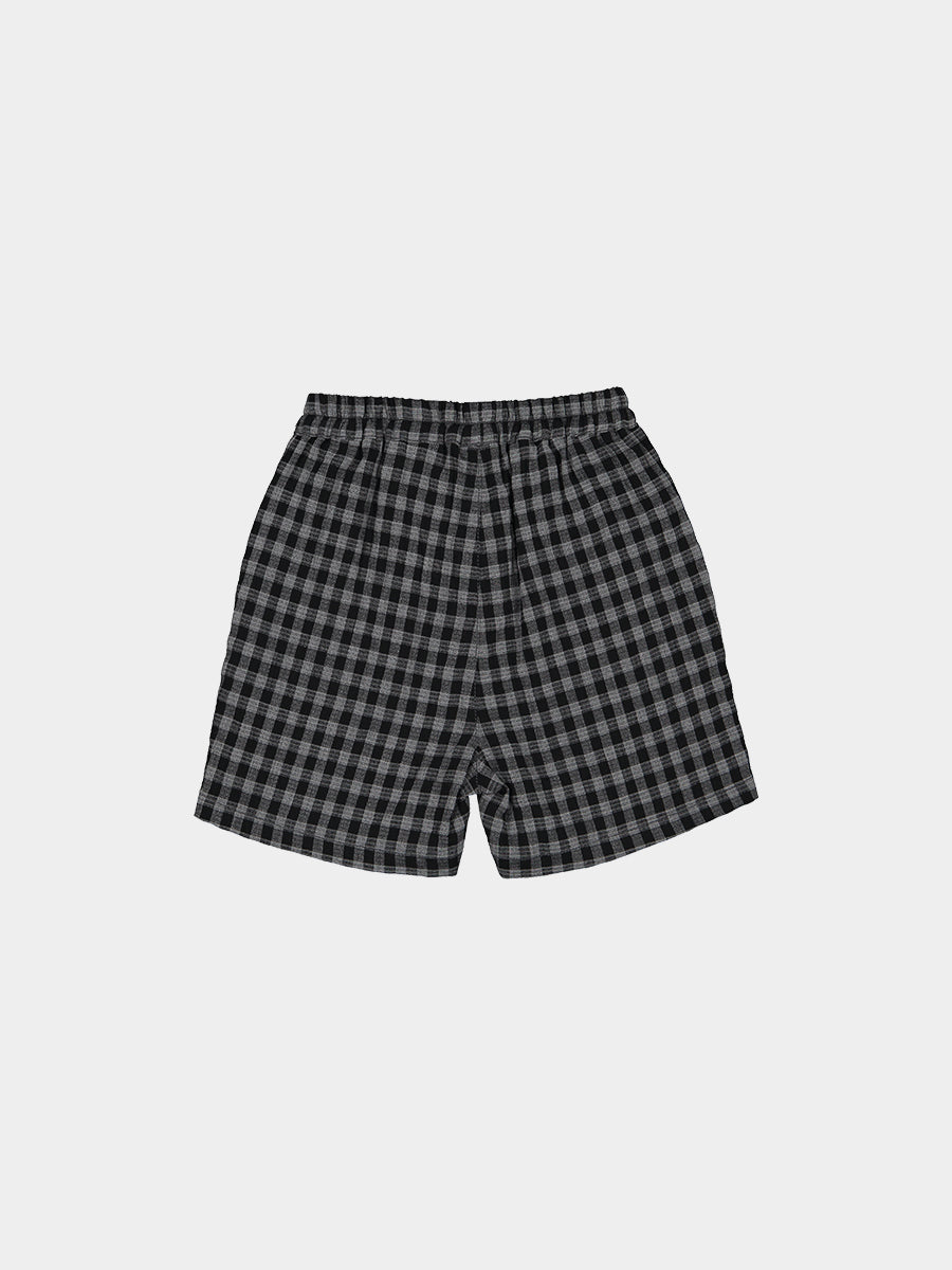 Pipperford Shorts,Charcoal Grey Check – view 2