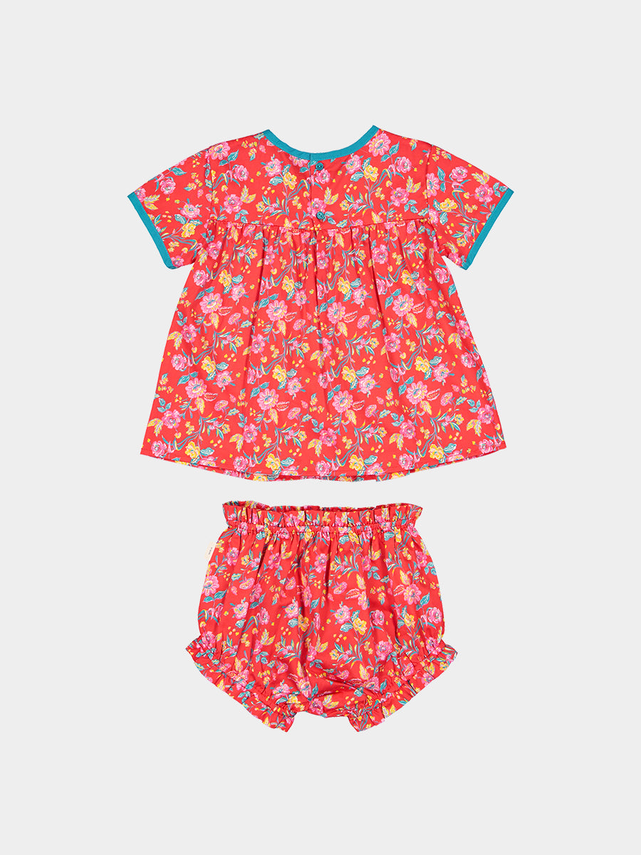 Odette 2-Piece Smocked Top and Bloomers Set, Happyland – view 7