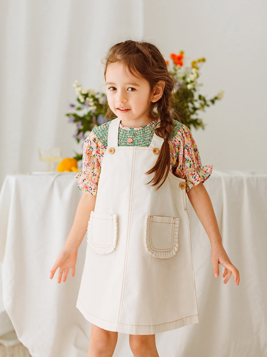 Colette Smocked Blouse, Colourful Newnham – view 6