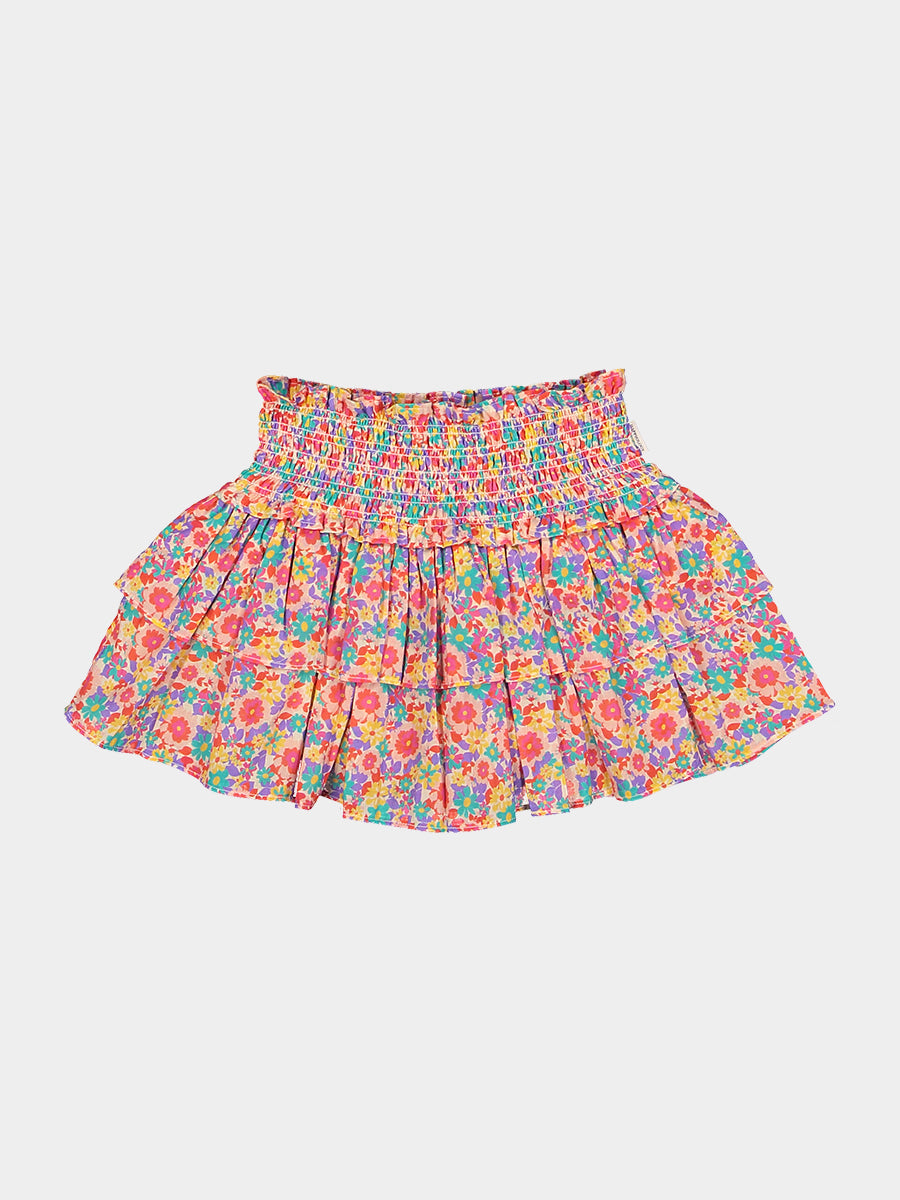 Demi Floral Skirt with Shorts, Ritz Bouquet – view 2