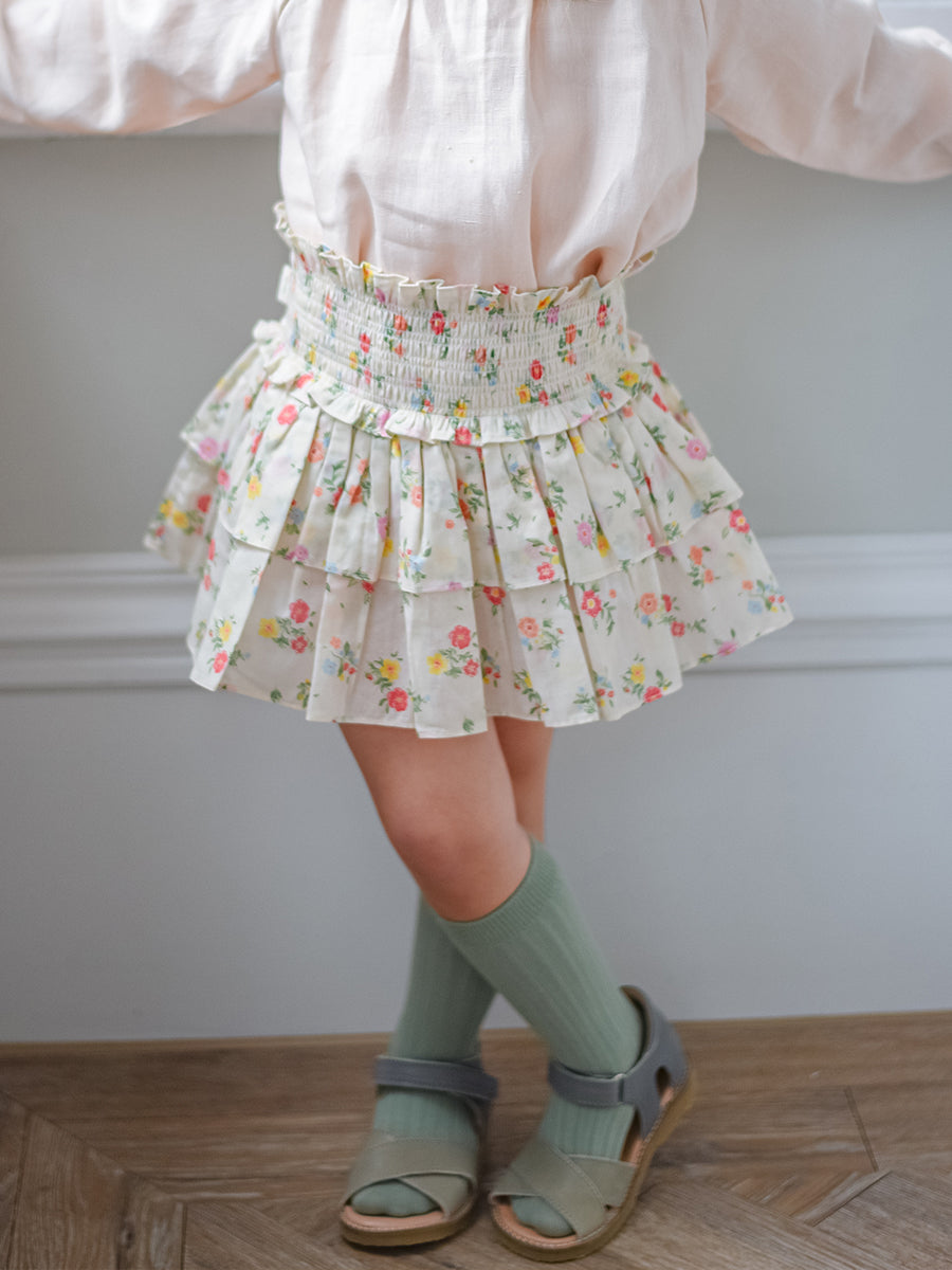 Demi Floral Skirt with Shorts, Kew Gardens – view 3