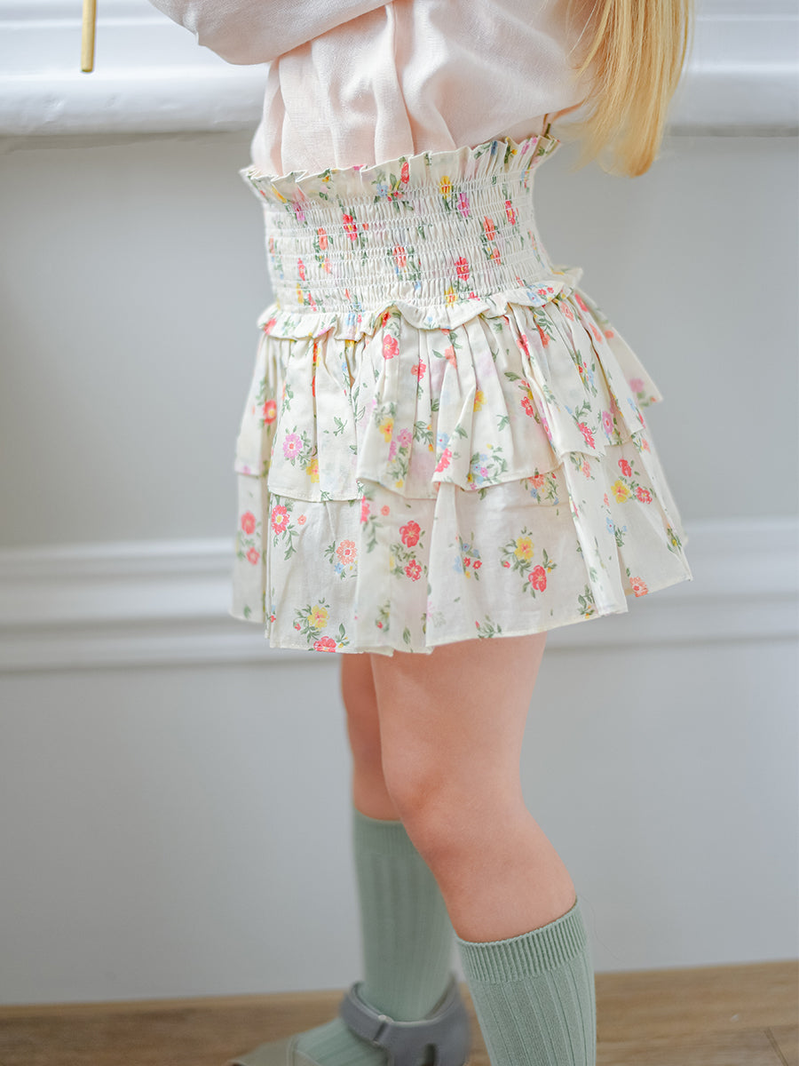 Demi Floral Skirt with Shorts, Kew Gardens – view 5