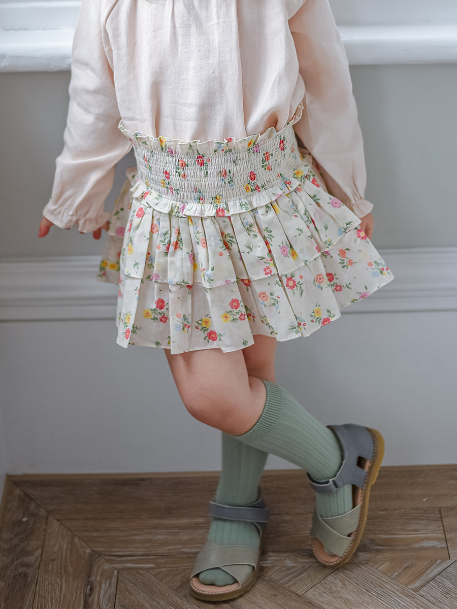 Demi Floral Skirt with Shorts, Kew Gardens – view 6