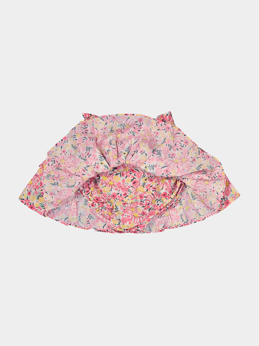 Demi Floral Skirt with Shorts, Colourful Newnham – view 7