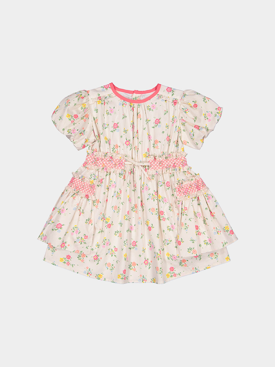 Leilani Smocked Dress, Kew Gardens – view 2