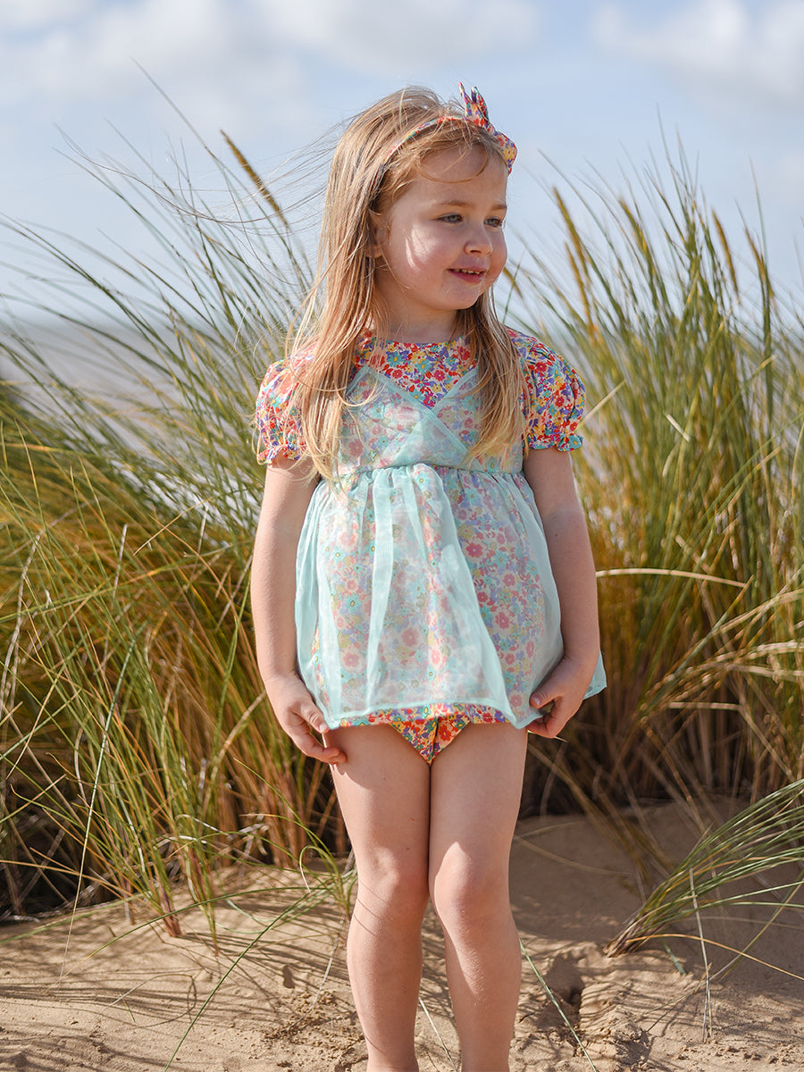 Sasha 2-Piece Tutu Top and Bloomers Set, Ritz Bouquet – Happyology