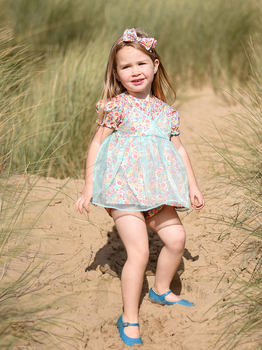 Sasha 2-Piece Tutu Top and Bloomers Set, Ritz Bouquet – view 3