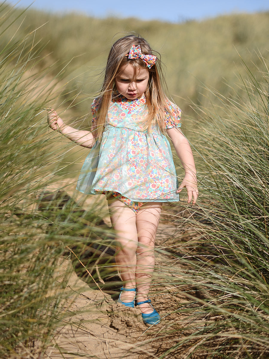 Sasha 2-Piece Tutu Top and Bloomers Set, Ritz Bouquet – view 4