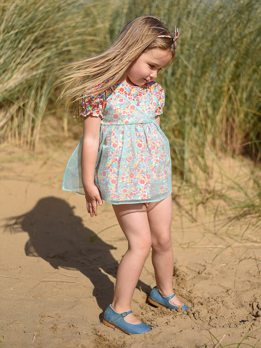 Sasha 2-Piece Tutu Top and Bloomers Set, Ritz Bouquet – view 5