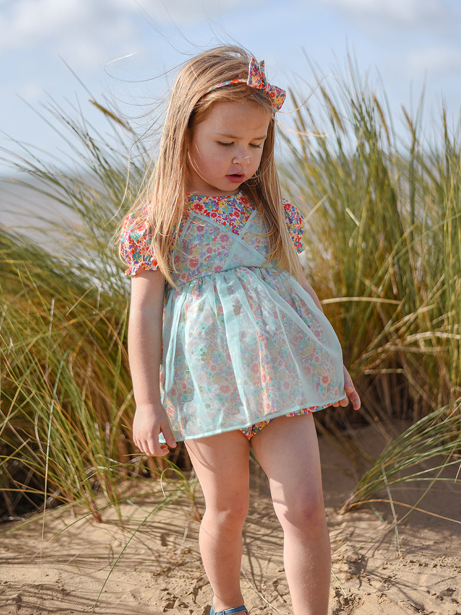 Sasha 2-Piece Tutu Top and Bloomers Set, Ritz Bouquet – view 6