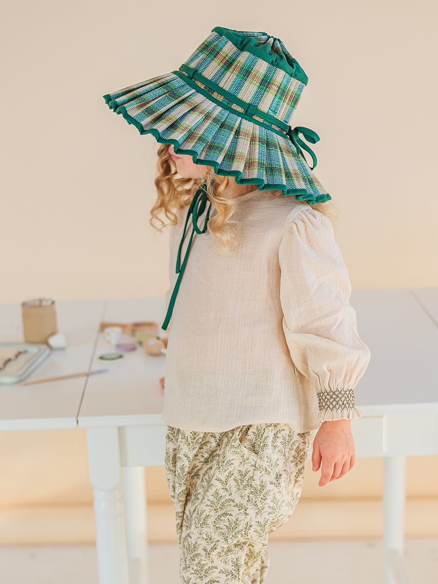 Verbena Blouse, Ecru – view 3