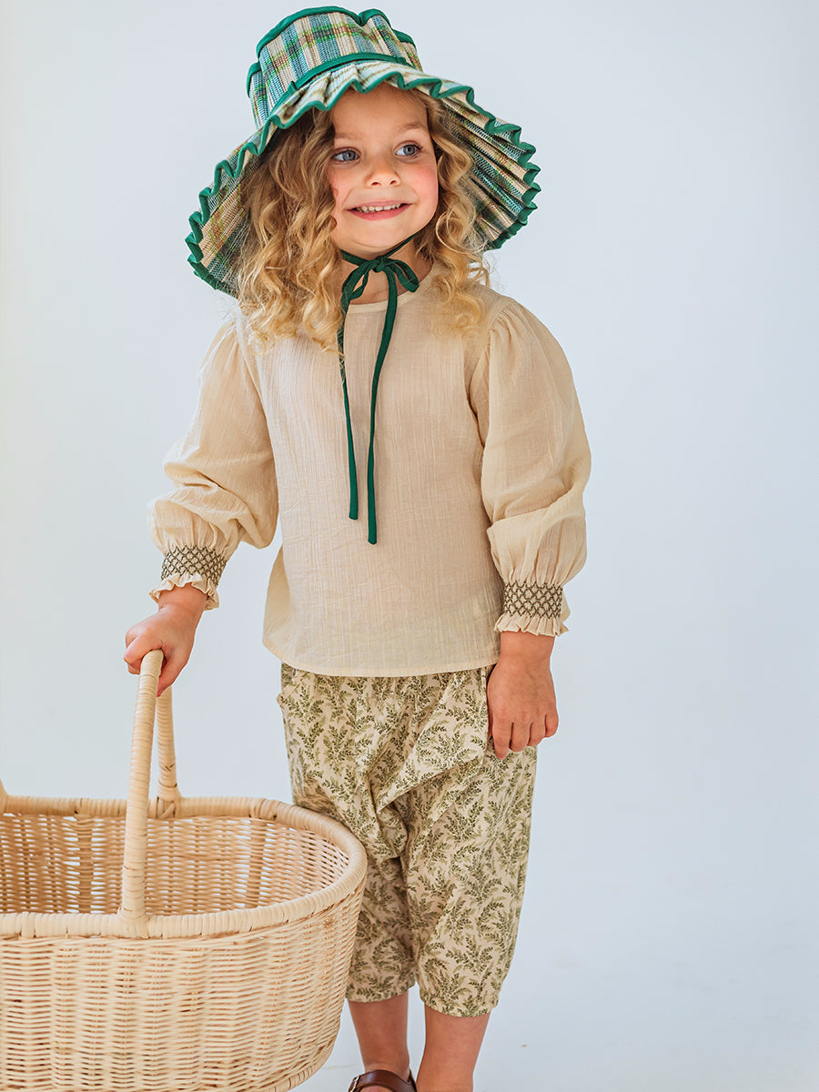 Verbena Blouse, Ecru – view 5