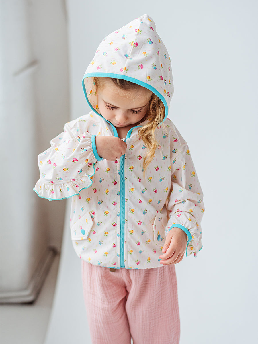 Elestren Sun Protection Jacket, Happy Florals – Happyology
