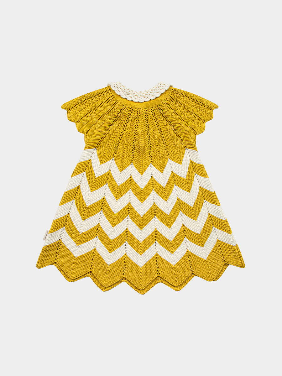 Aspen Crochet Dress, Mango – view 7