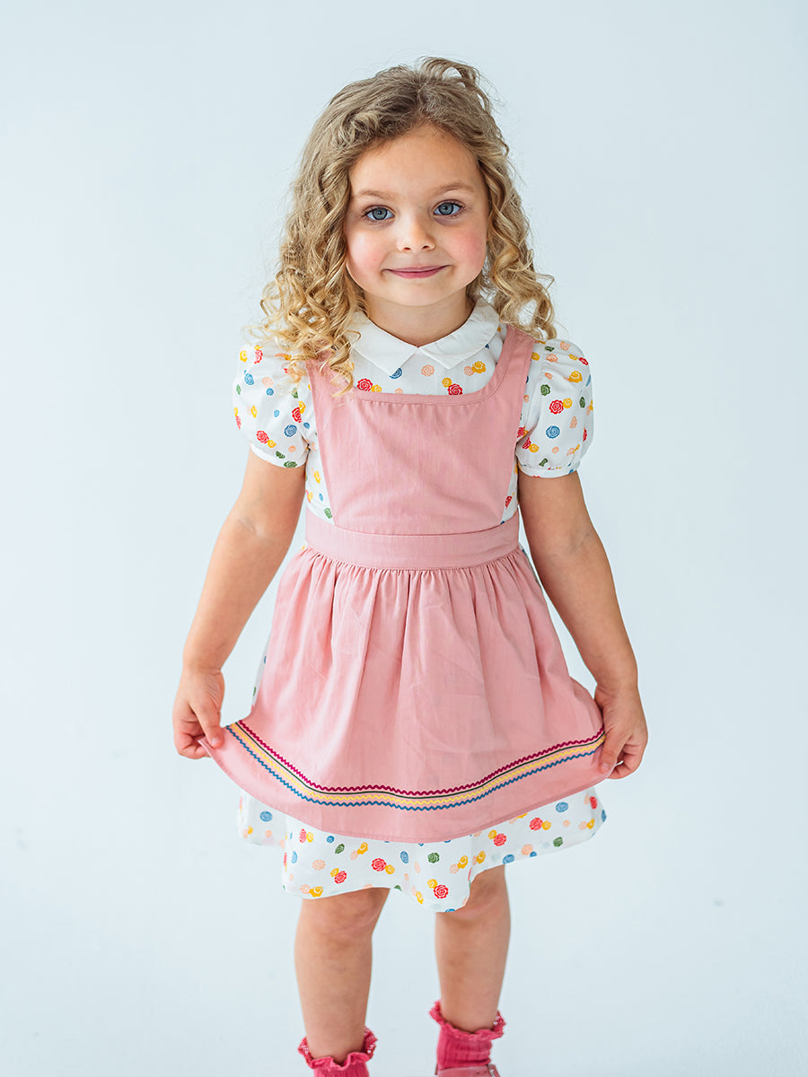 Jasmine Dress, Happy Florals – view 3