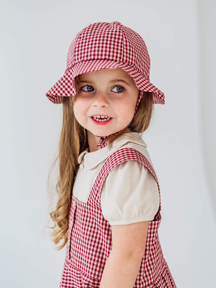 Mohwa Hat, Red Plaid – Happyology