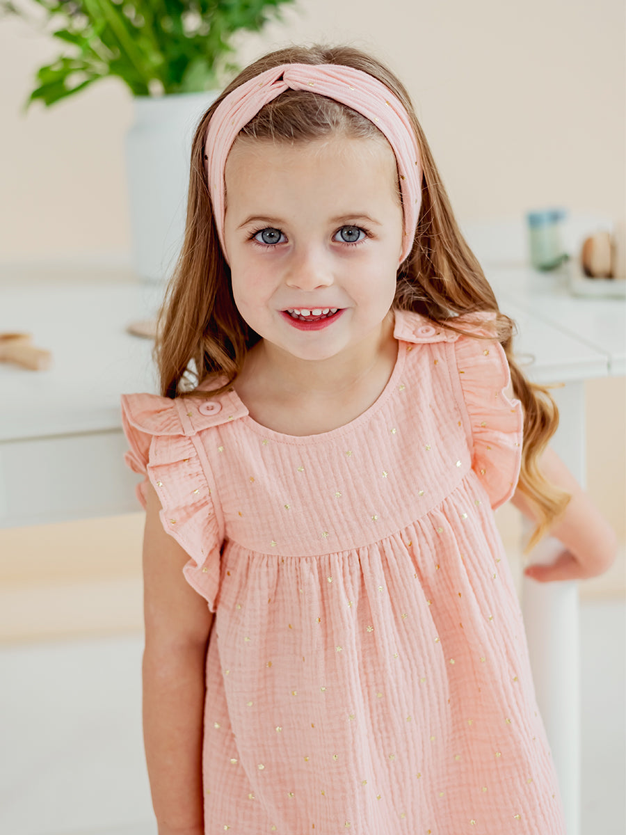 Bael Headband, Coral Pink – Happyology