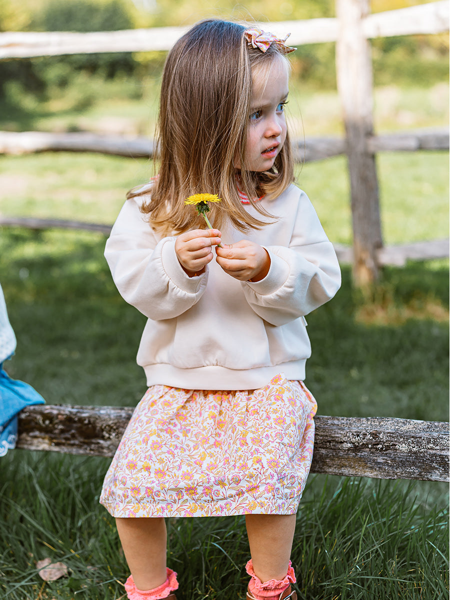 Chatham Skirt, Fuschia Floral – view 5