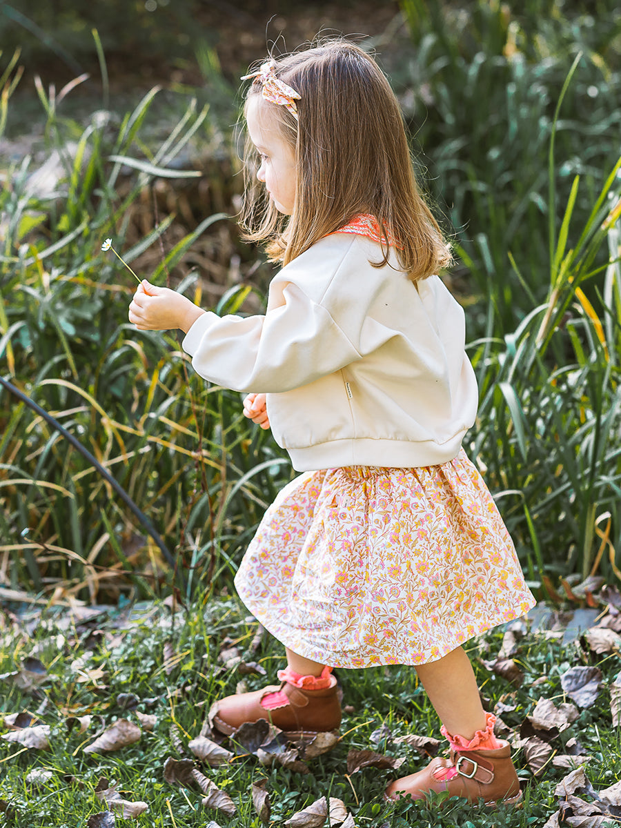 Chatham Skirt, Fuschia Floral – view 7