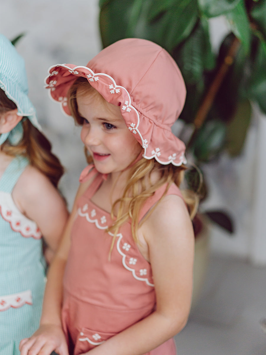 Santorini Sun Hat, Misty Pink – Happyology