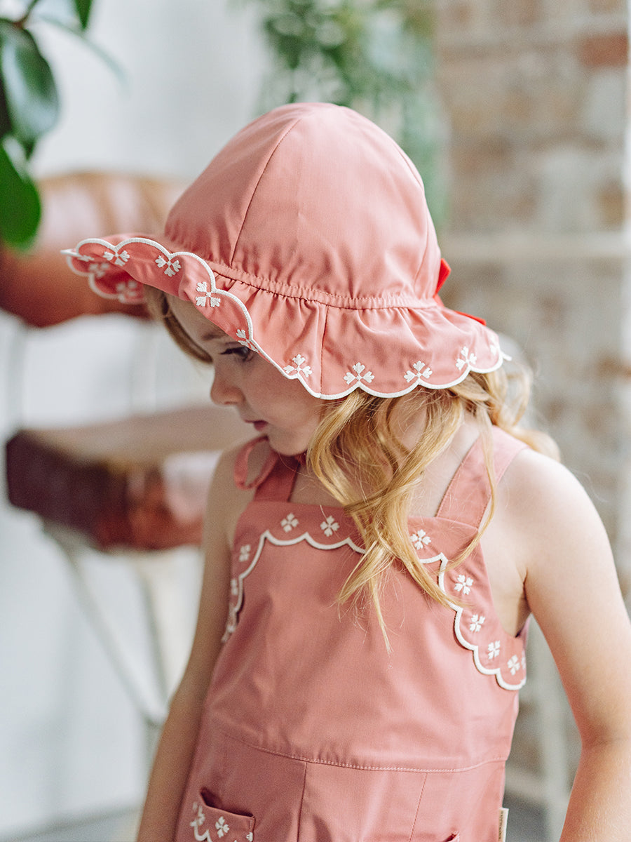 Santorini Sun Hat, Misty Pink – view 3