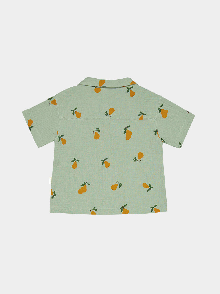 Weymouth Shirt, Happy Pears Green – view 8