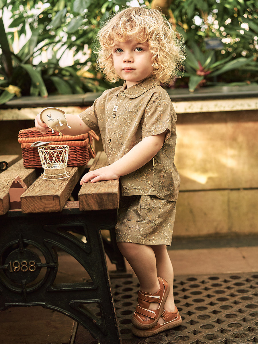 Hema Shirt, Walnut Grove Brown – Happyology