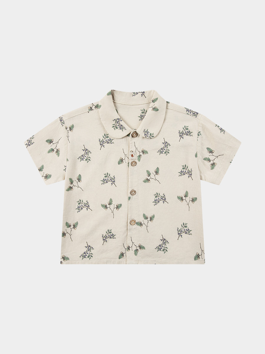 Hema Shirt, Blueberry & Pine Milkweed – view 2