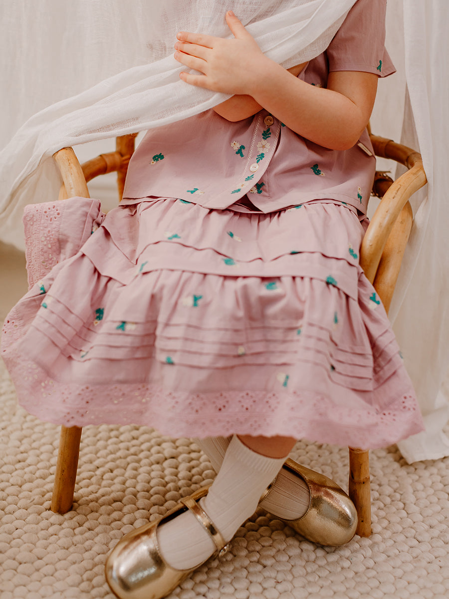 Whitby Skirt, Light Lilac – view 5