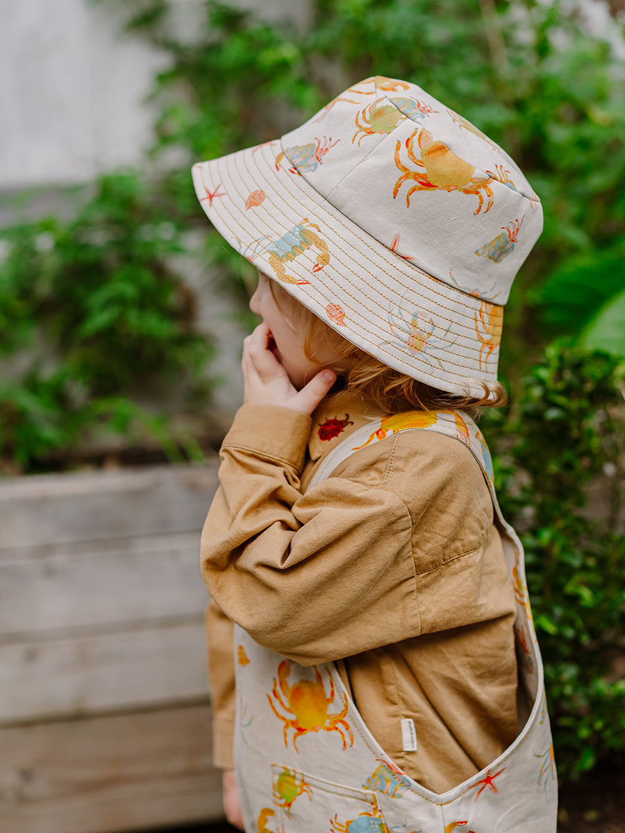 Rome Sun Hat, Beach Zoo, Yellow – view 3