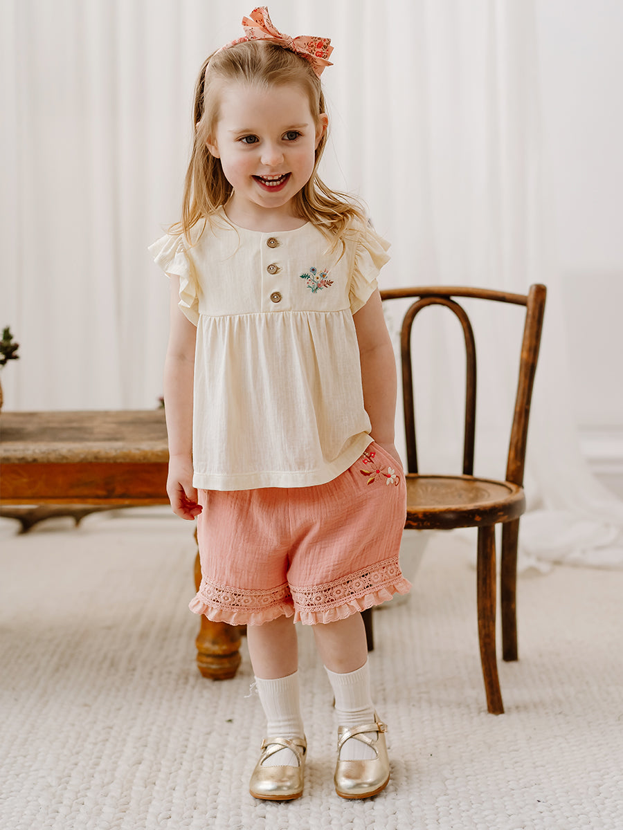 Guimaraes Shorts, Misty Pink – view 4