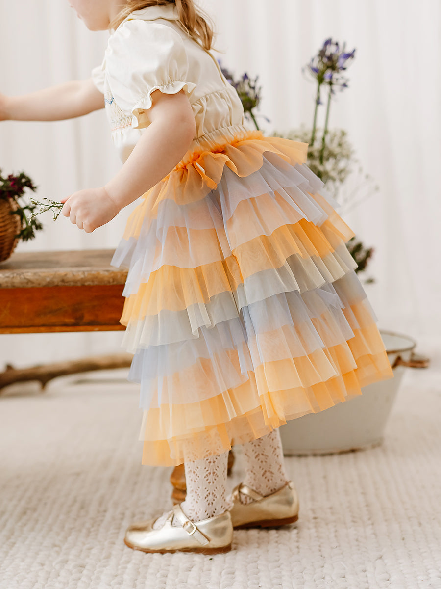 Gouda Tulle Skirt, Dreamy Yellow – view 5