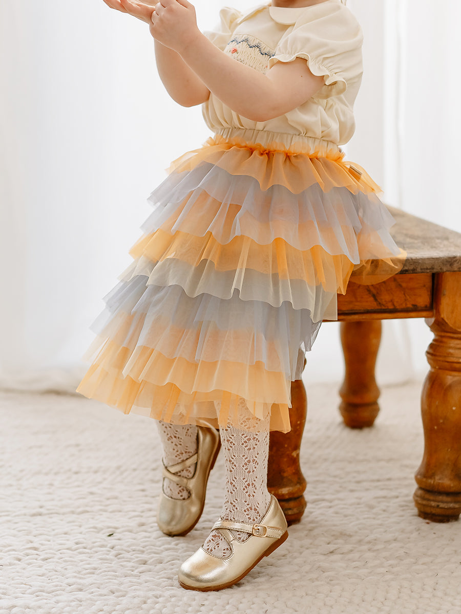 Gouda Tulle Skirt, Dreamy Yellow – view 6