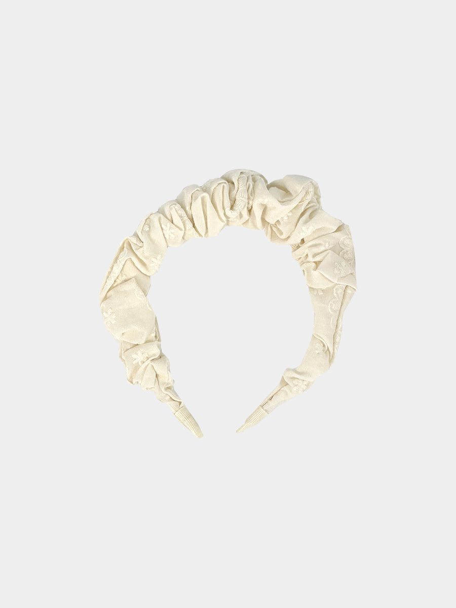 Salzburg Headband, Almond White – view 2